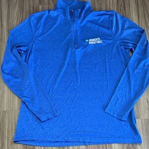 Blue Women's XL NCAA Women’s Basketball Quarter-Zip Pullover